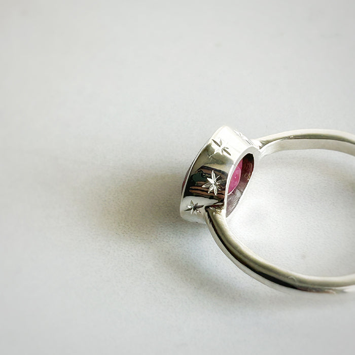 Anillo Raiz Rubí