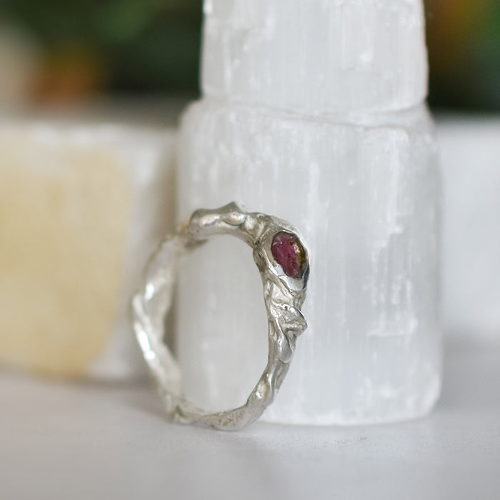 Anillo Reef Turmalina Sandia