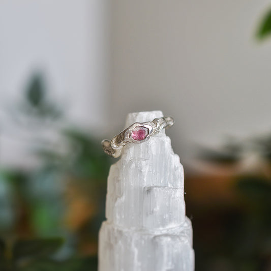 Anillo Reef Turmalina Sandia
