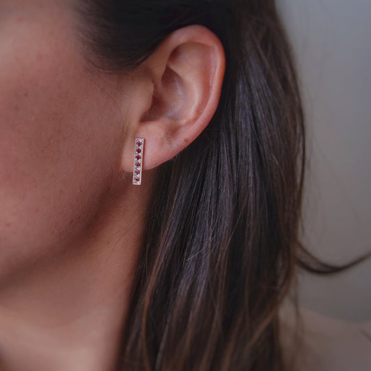 Aros minimal piedras