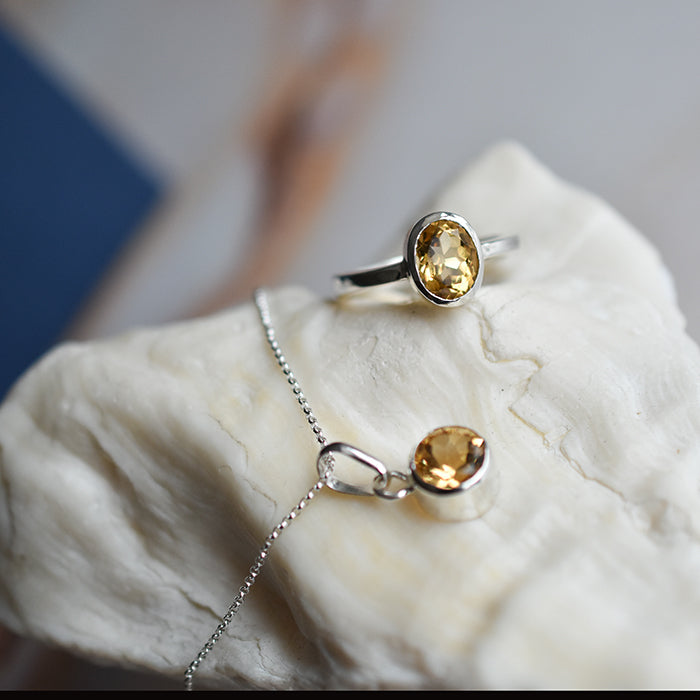 Anillo simple bisel